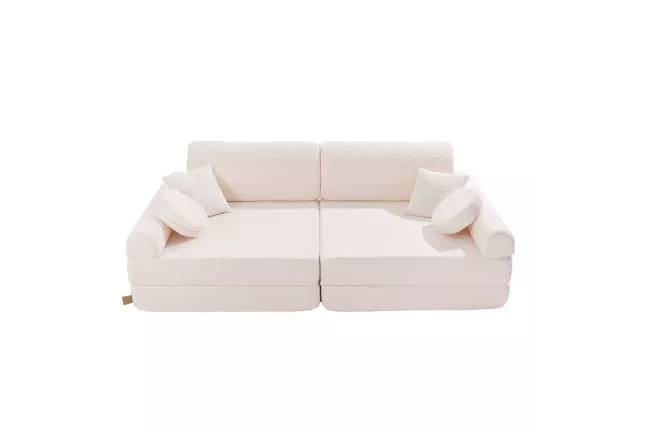 MeowBaby® Modułowa Sofa Premium, Boucle