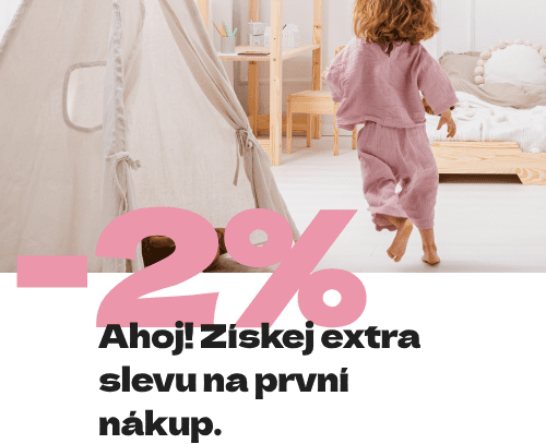 Získejte extra 2% slevu na svůj první nákup