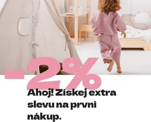 Získejte extra 2% slevu na svůj první nákup